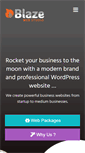 Mobile Screenshot of blazewebstudio.com